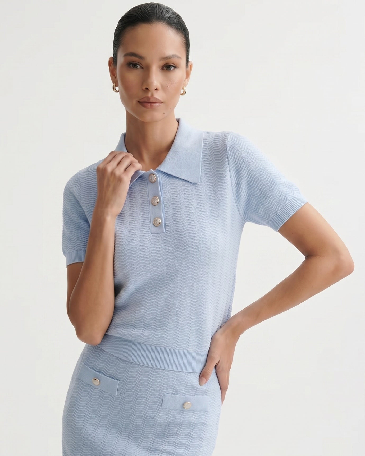 Mariah Knitted Summer Two Piece Set