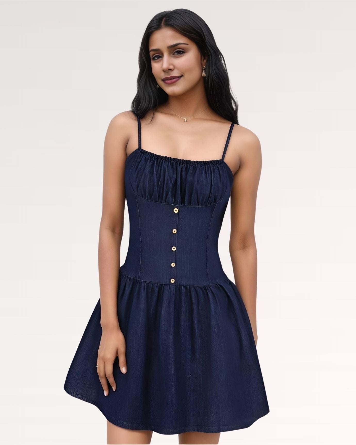 Mykonos Dress Dark Blue