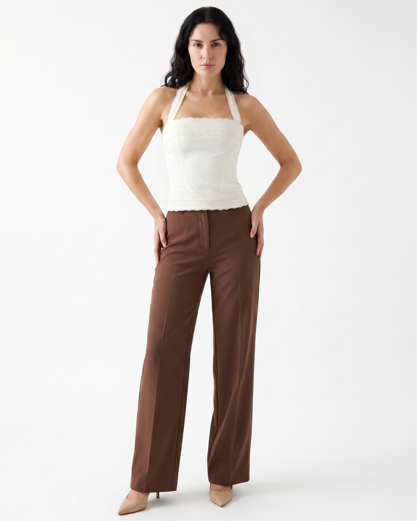 Design Lace Patchwork Top