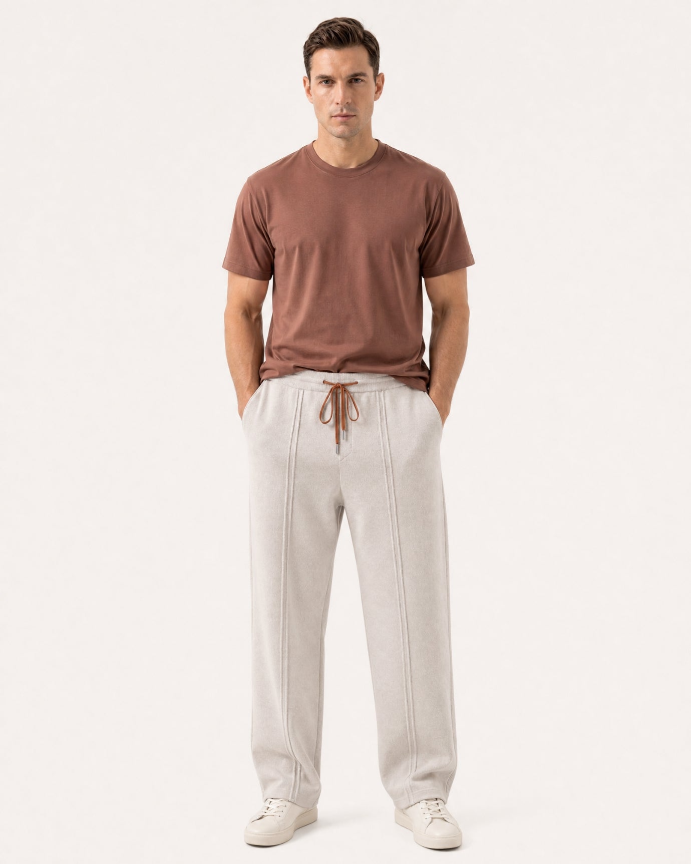 Cashmere Knit Slim-Fit Pants Limited Edition