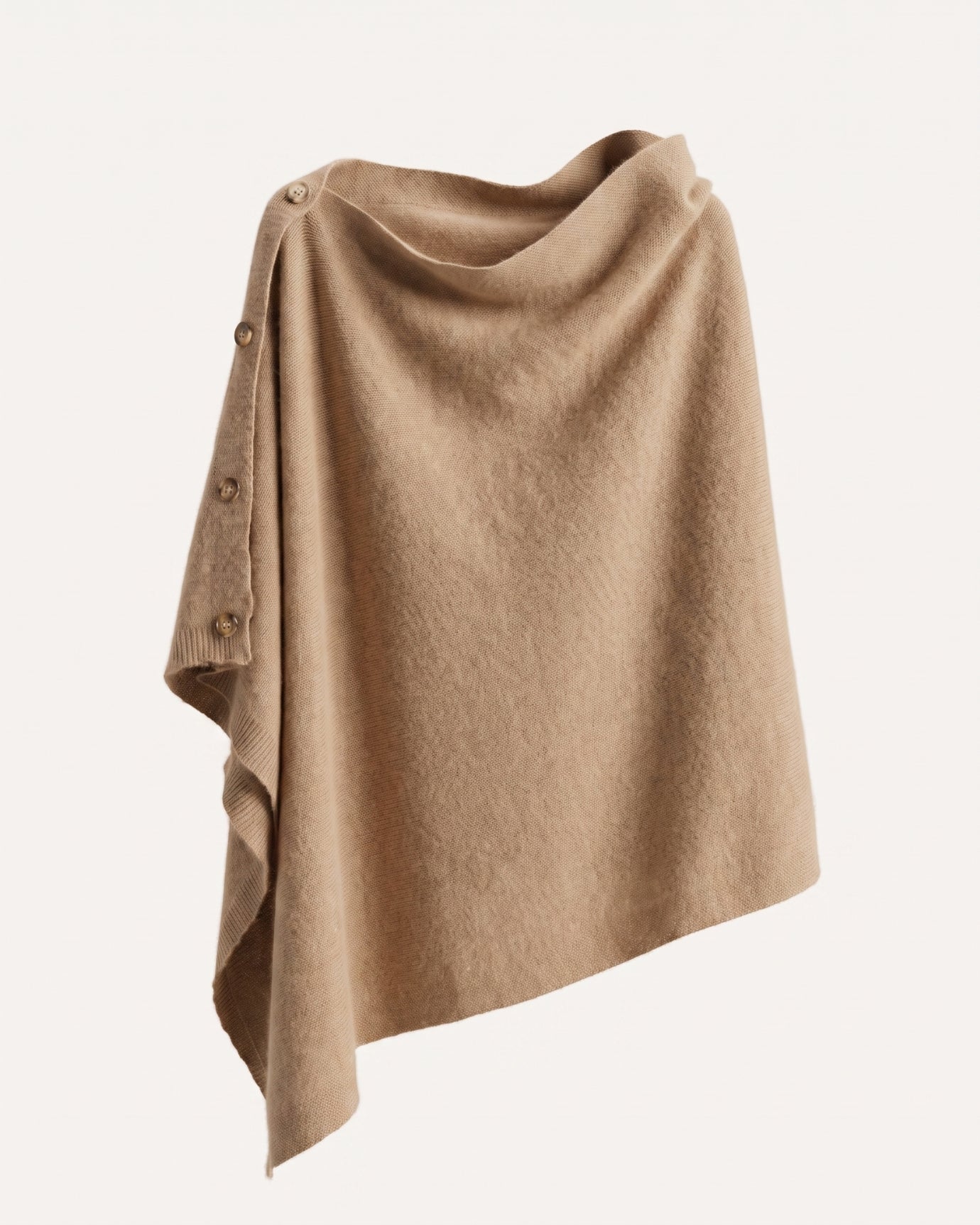Kiara Cashmere Knit Triangle Shawl