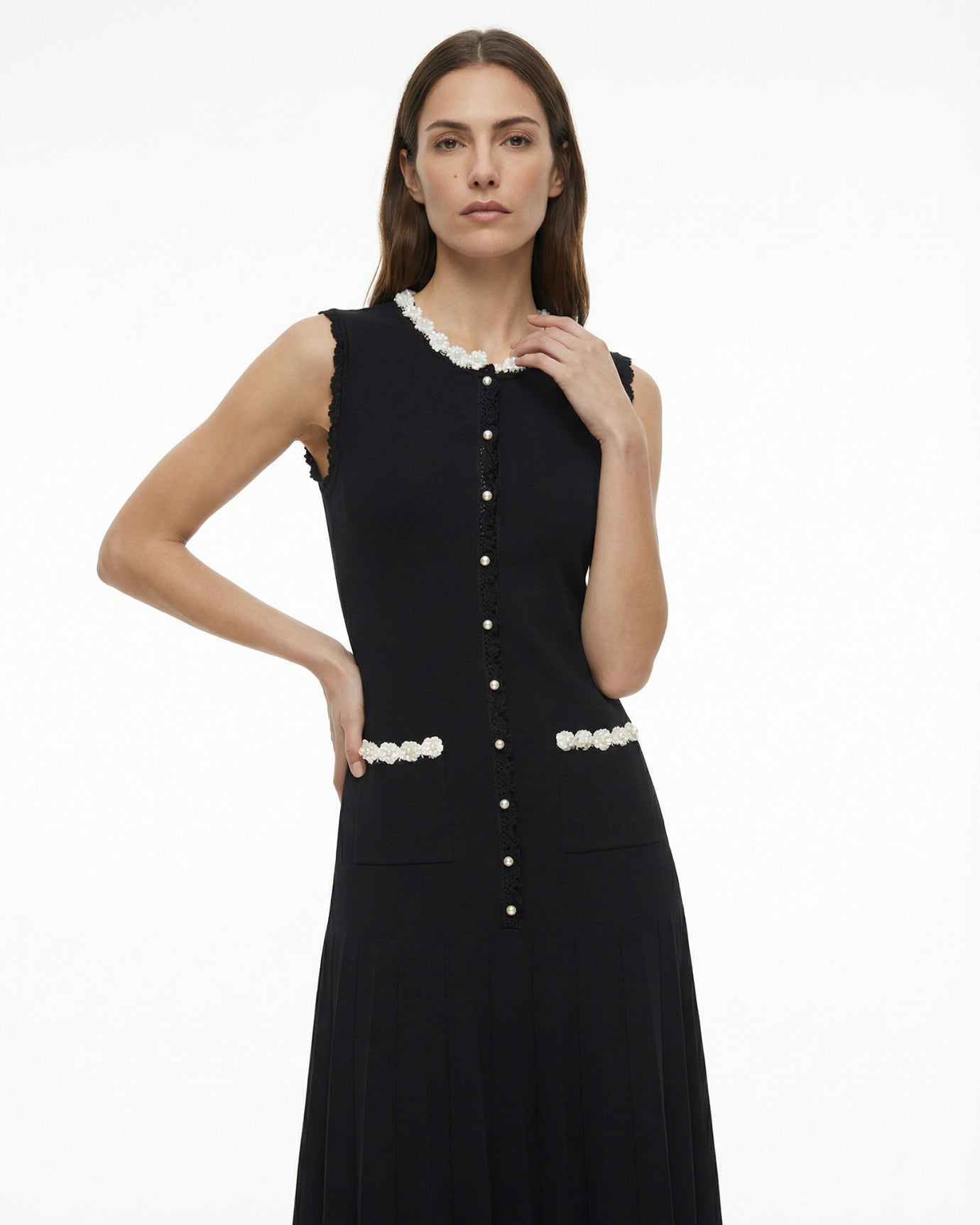 Mira Long Knitted Dress