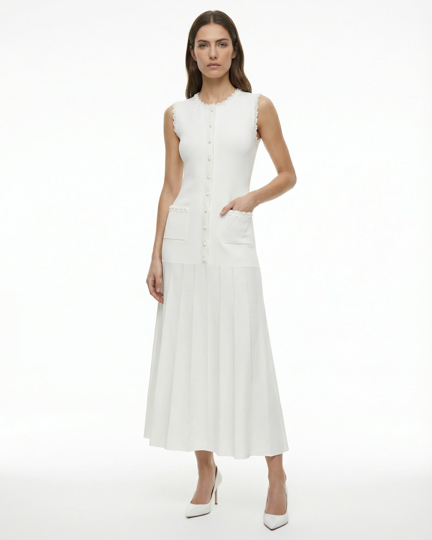 Mira Long Knitted Dress