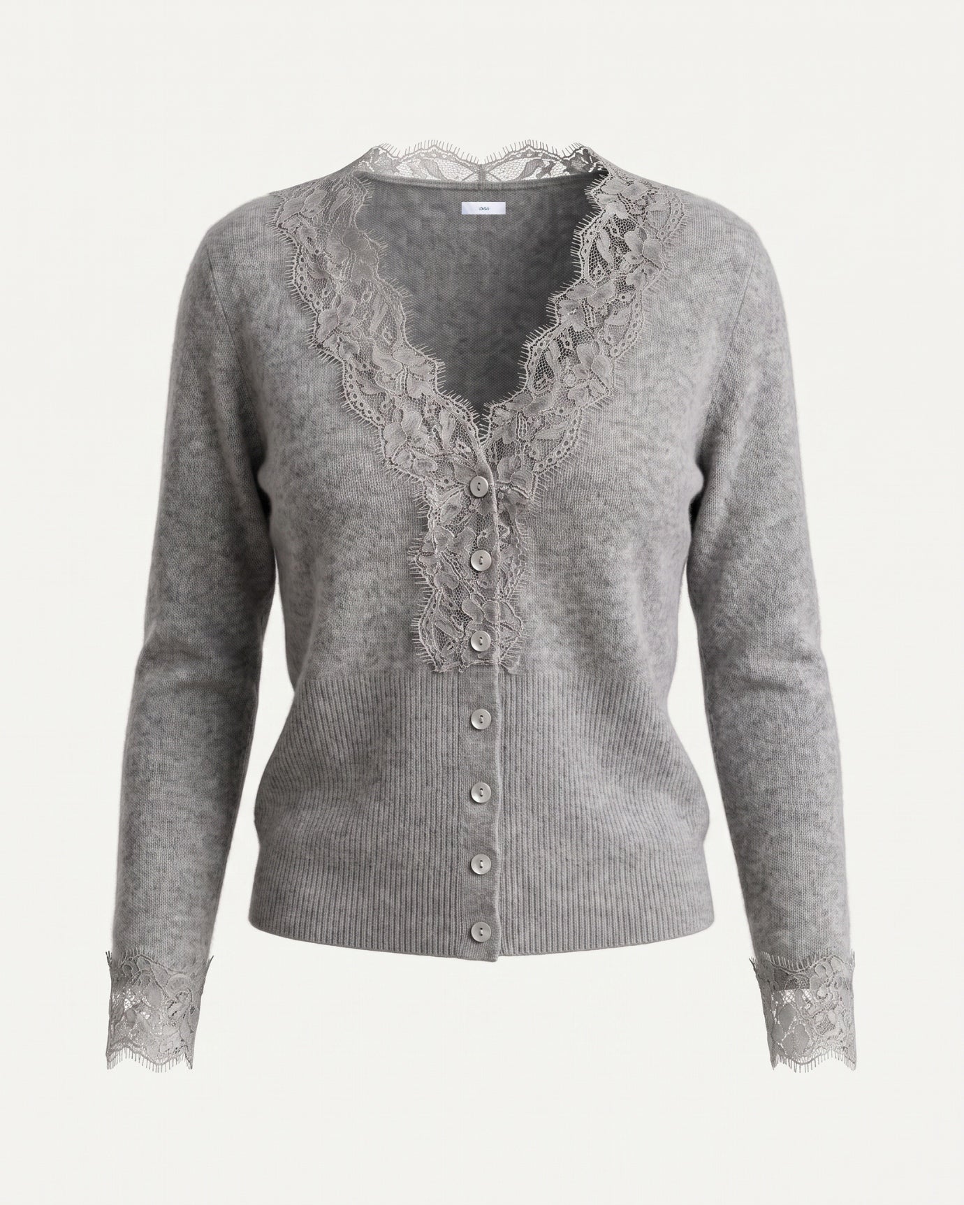Rihanna Lace Cashmere Cardigan