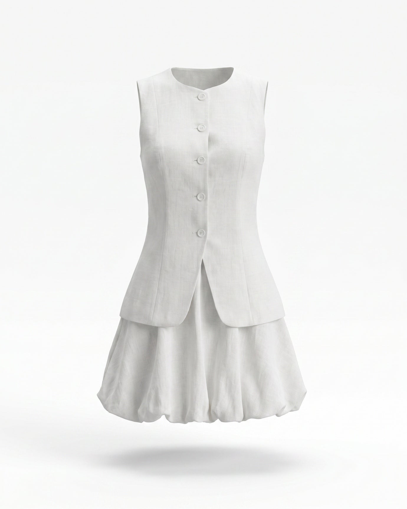 Frenchie Vest and Skirt Set