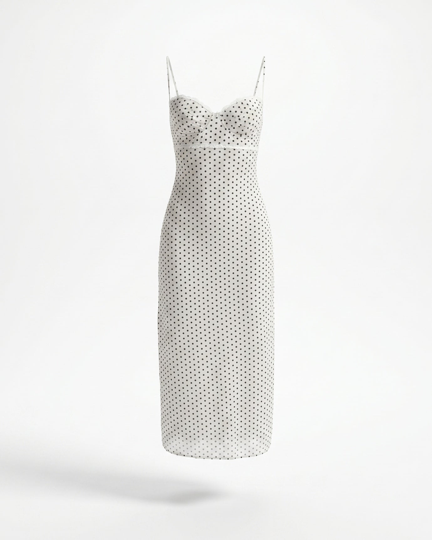 Polka Dot Midi Dress