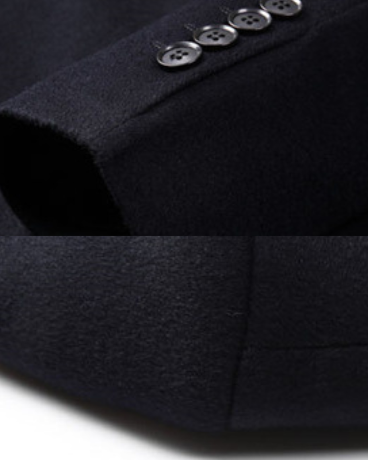 NY Double-Faced Silk and Cashmere Wool Topcoat