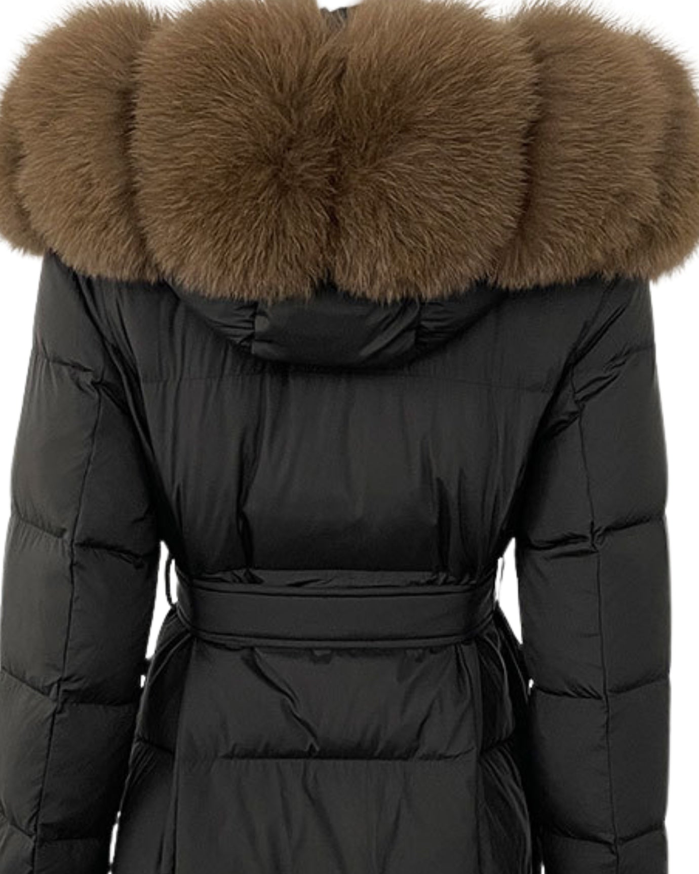 Kira Fox Fur Collar Down Coat