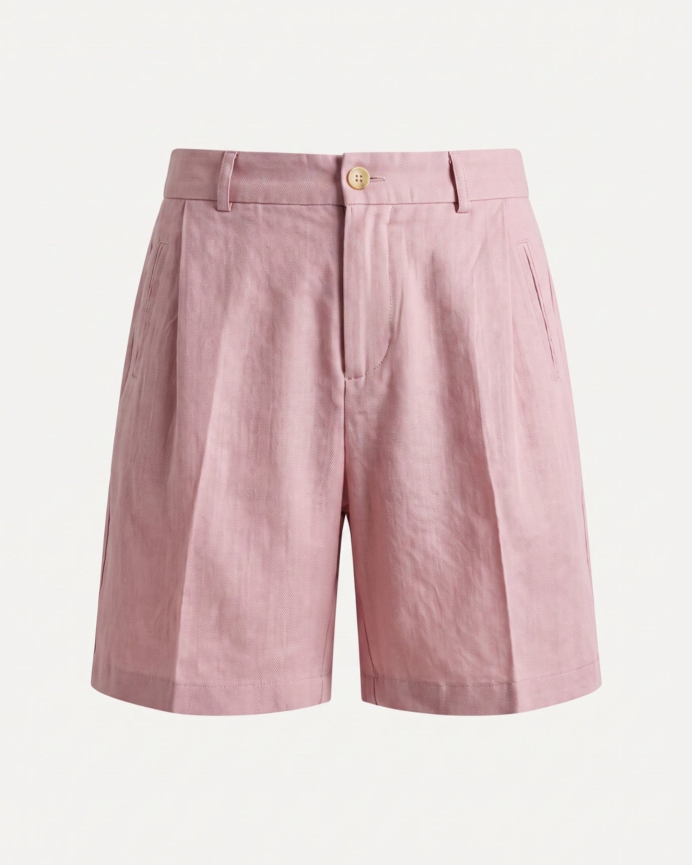 Old Money Woman Linen Shorts