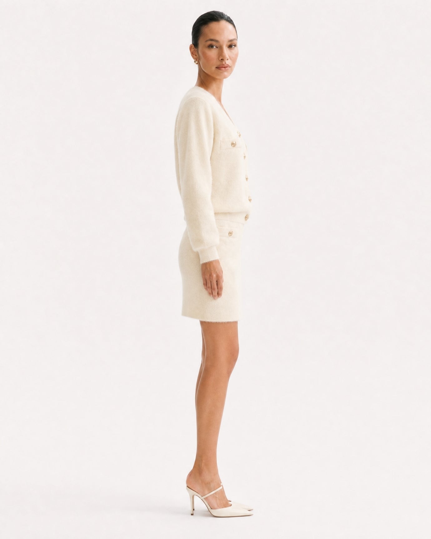 Rihanna Parisian Slim-Fit Skirt Set