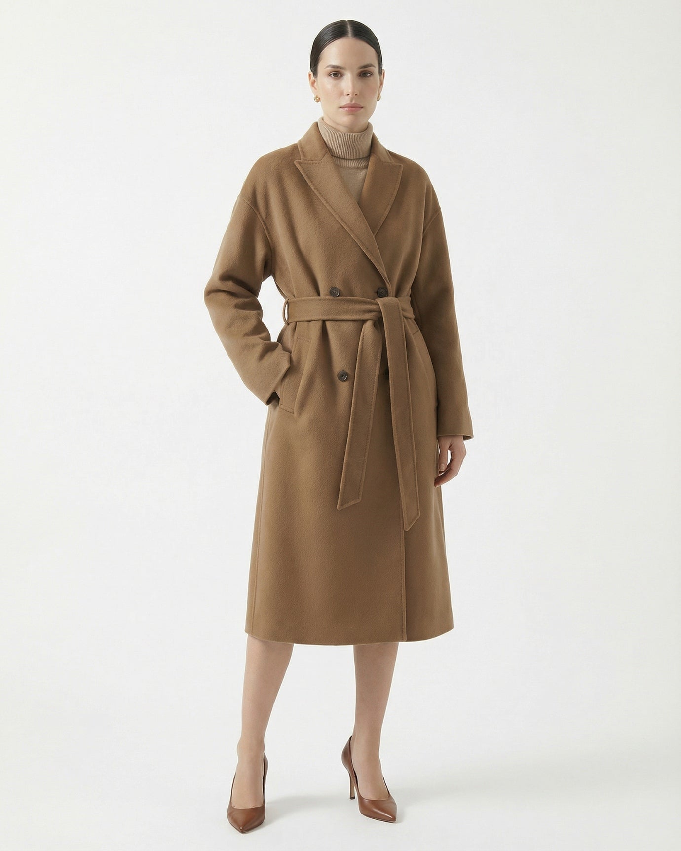 Kira High end coat wool double-sided