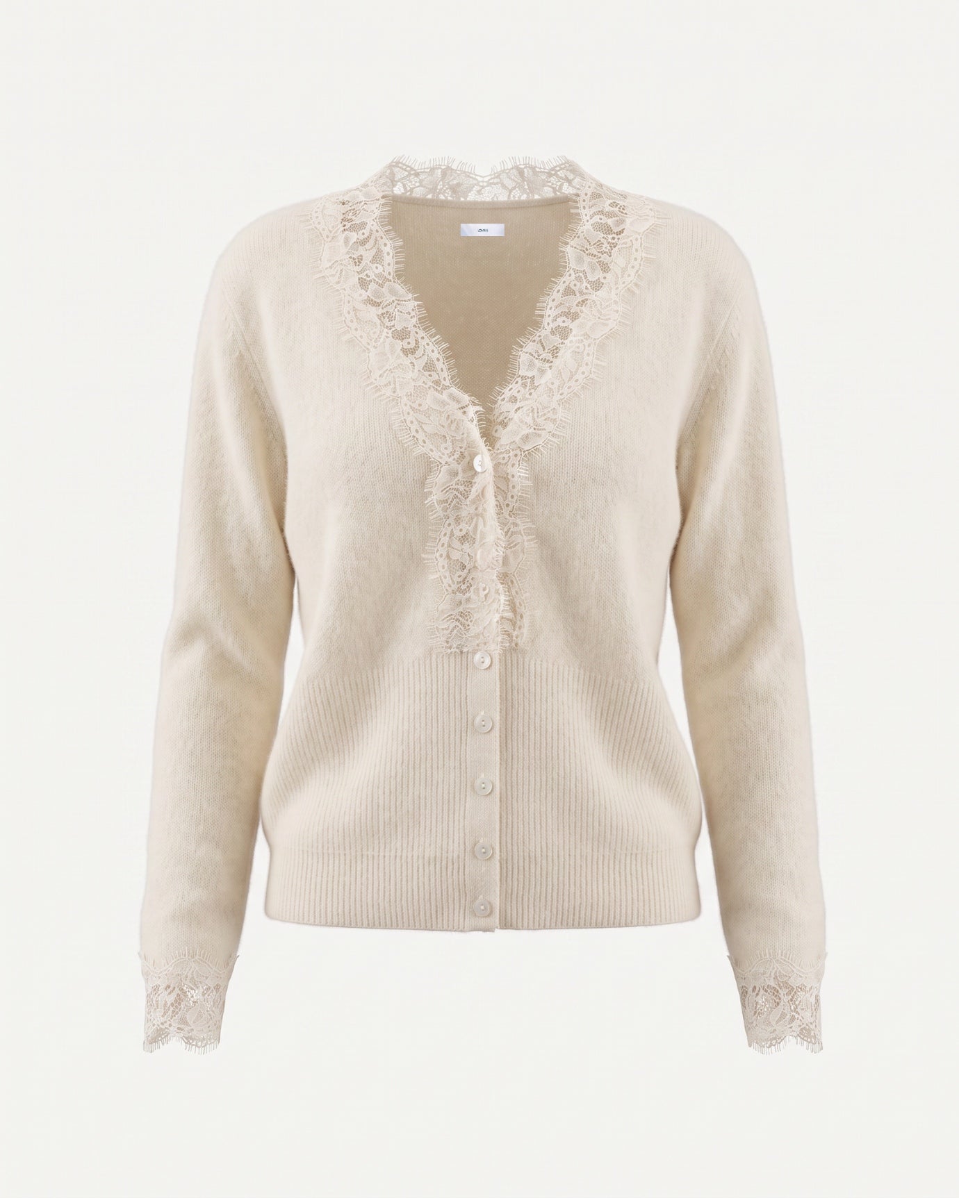 Rihanna Lace Cashmere Cardigan