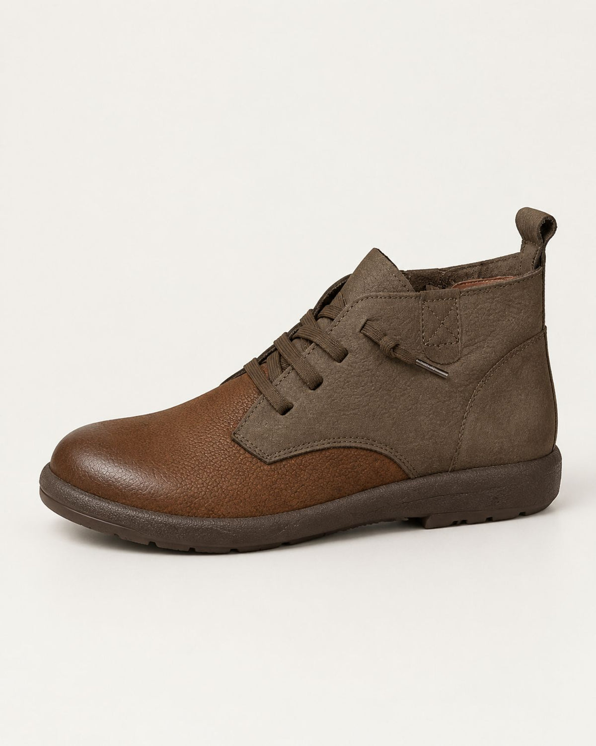 Retro Leather and Pull-On Boots
