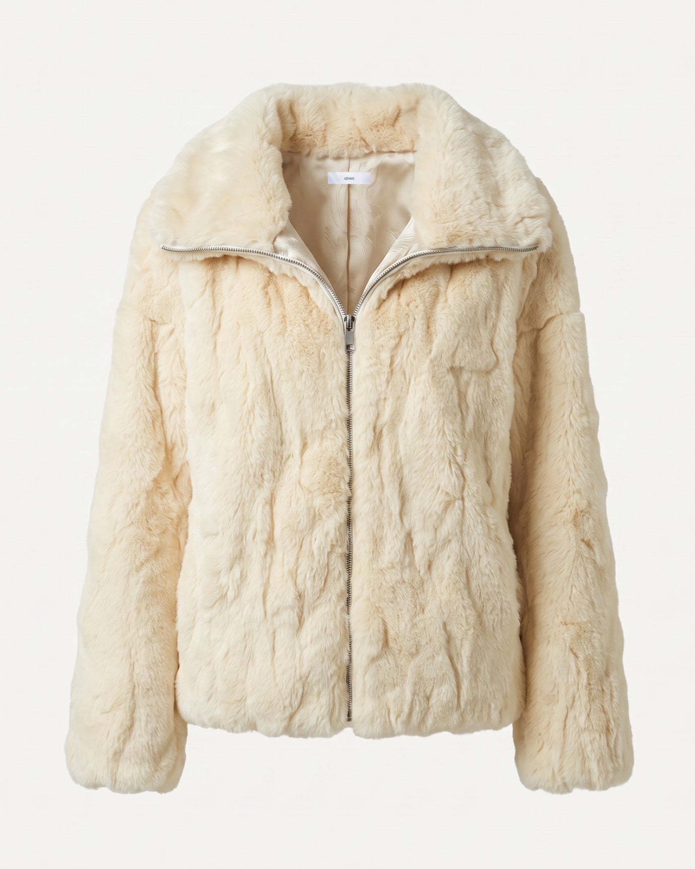 Cindy Thickened Fur Coat Short Turn-Down Collar Jacket