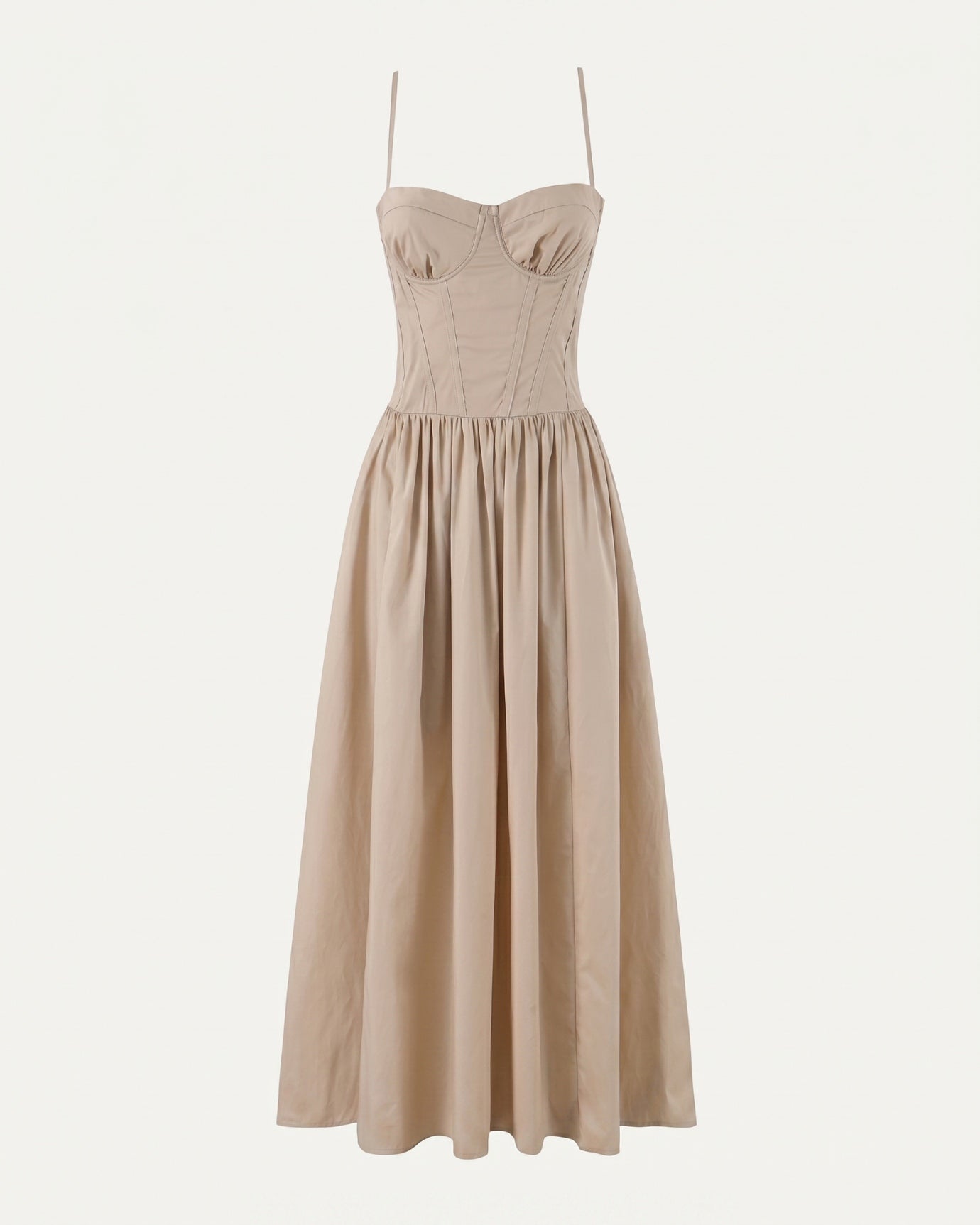 Elegant Santorini Strapless Dress
