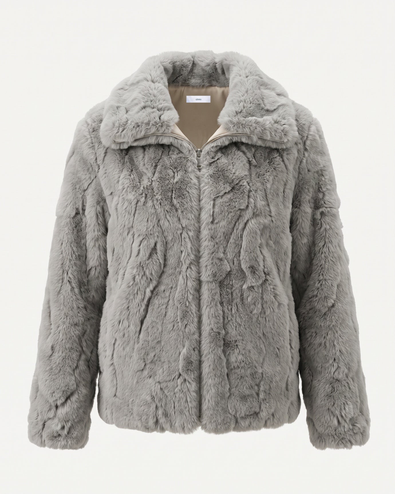 Cindy Thickened Fur Coat Short Turn-Down Collar Jacket