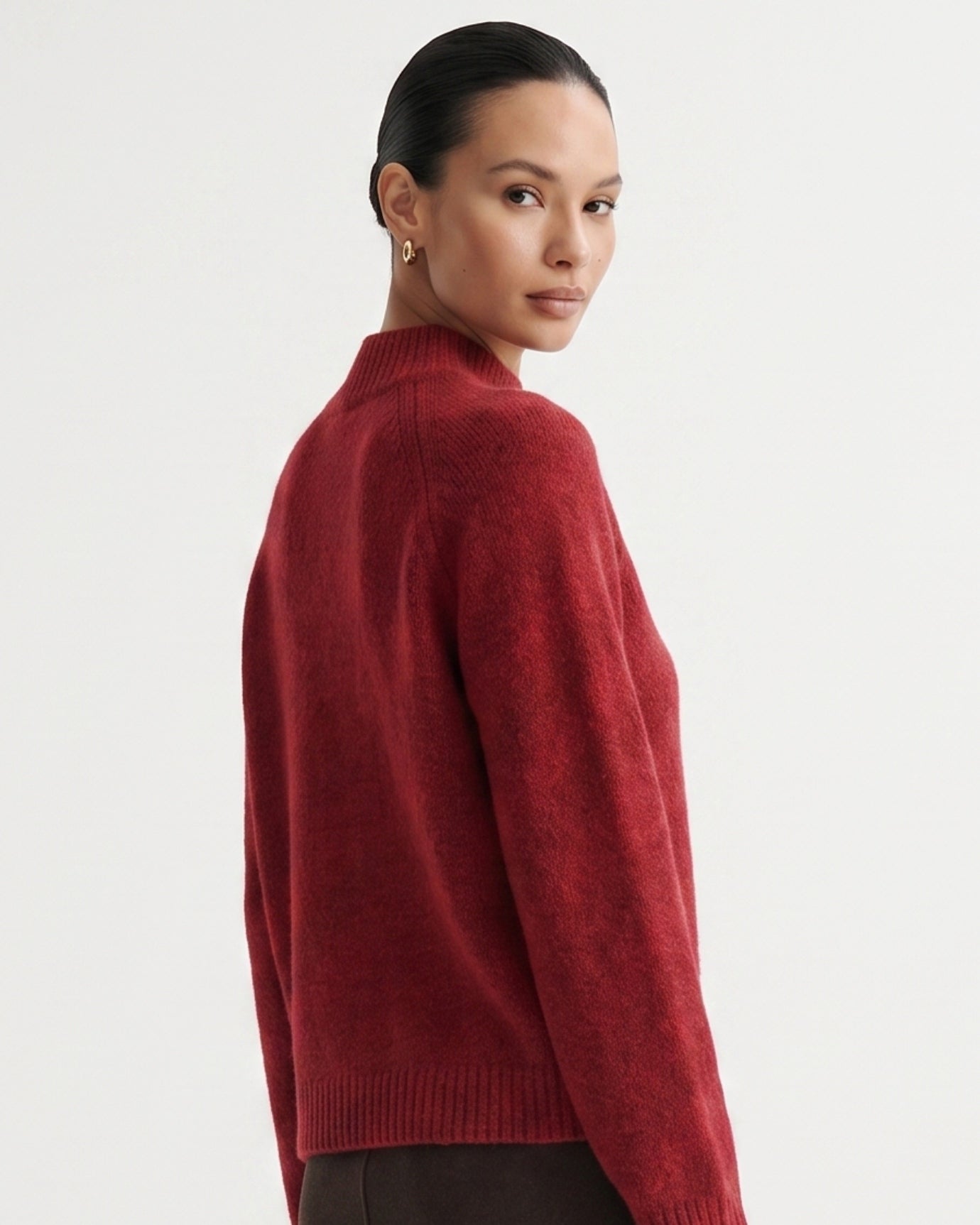 Lia Cashmere & Mulberry Silk Sweater