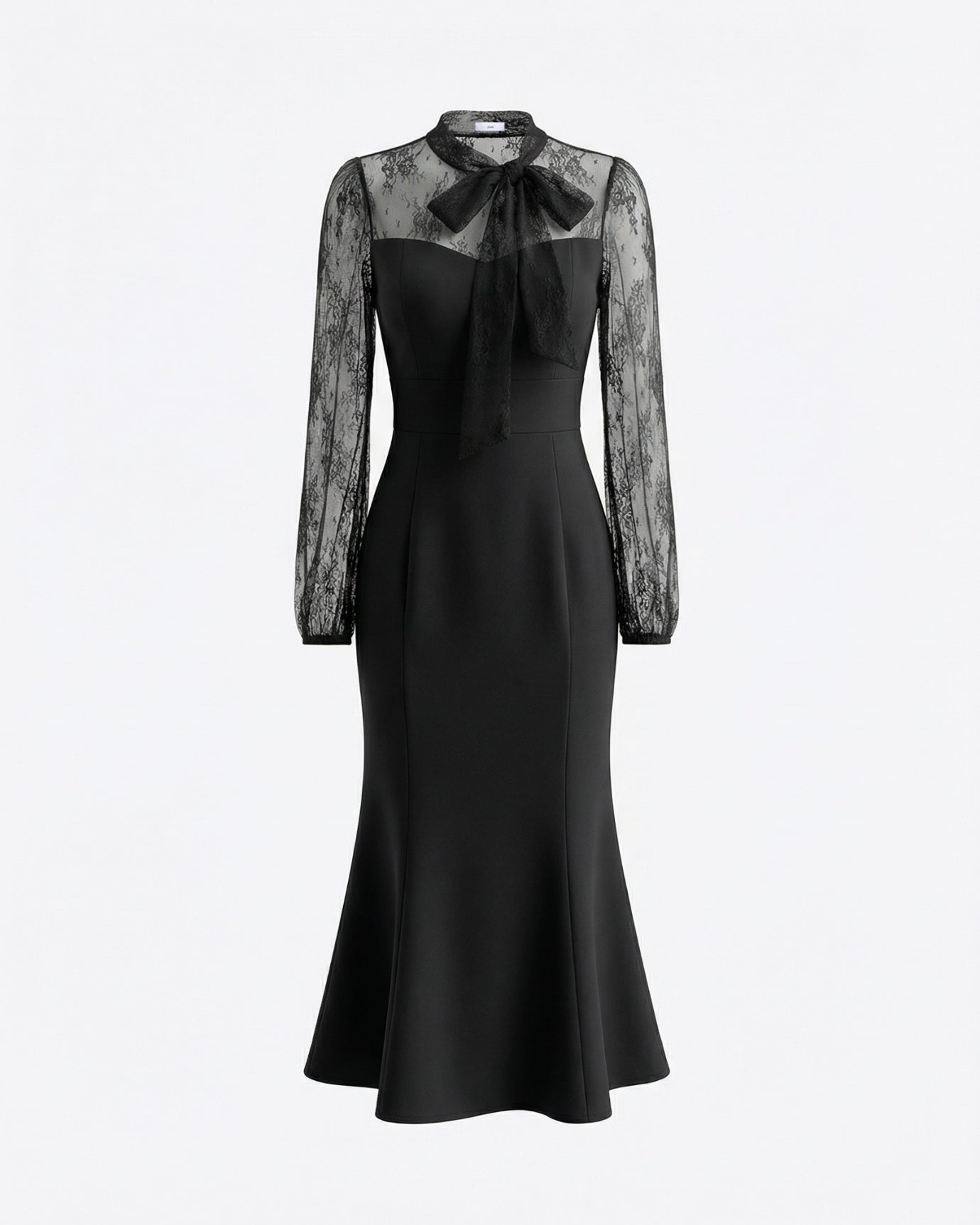 Lace Splicing Dress Fishtail Skirt