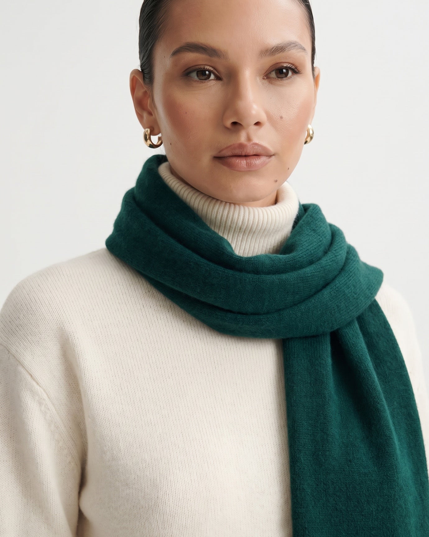 NY Cashmere Scarfs Knitted