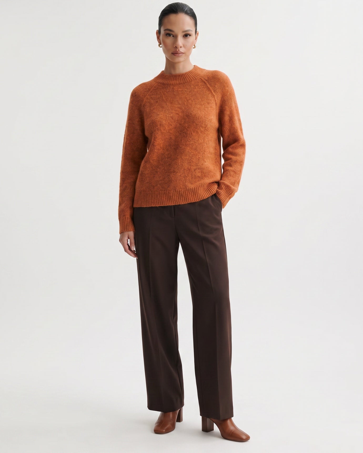 Lia Cashmere & Mulberry Silk Sweater