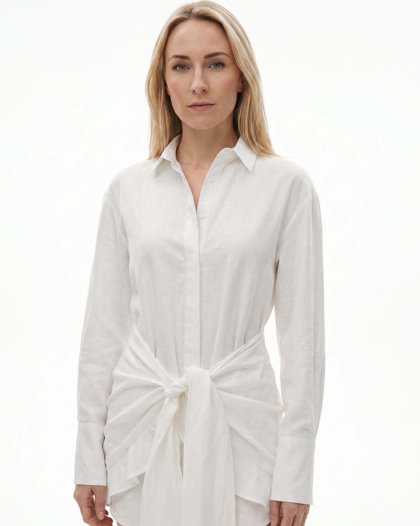 Bodycon Cotton Shirt Dress