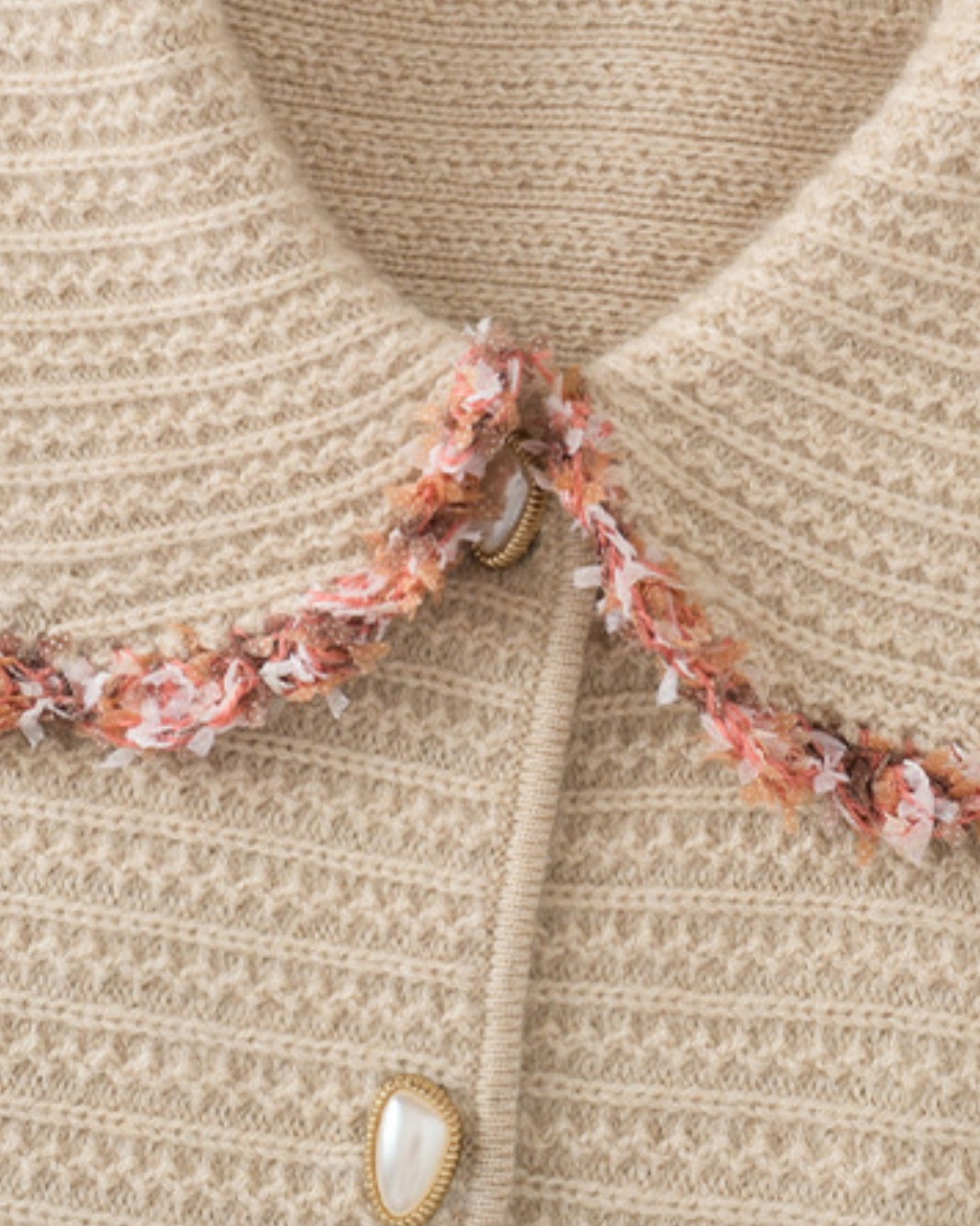 St Moritz Limited Edition Cashmere Knitted Cardigan Sweater