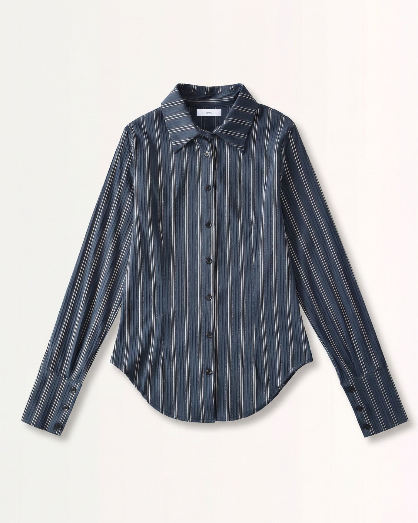 Dina Slim Striped Long-Sleeve Shirt