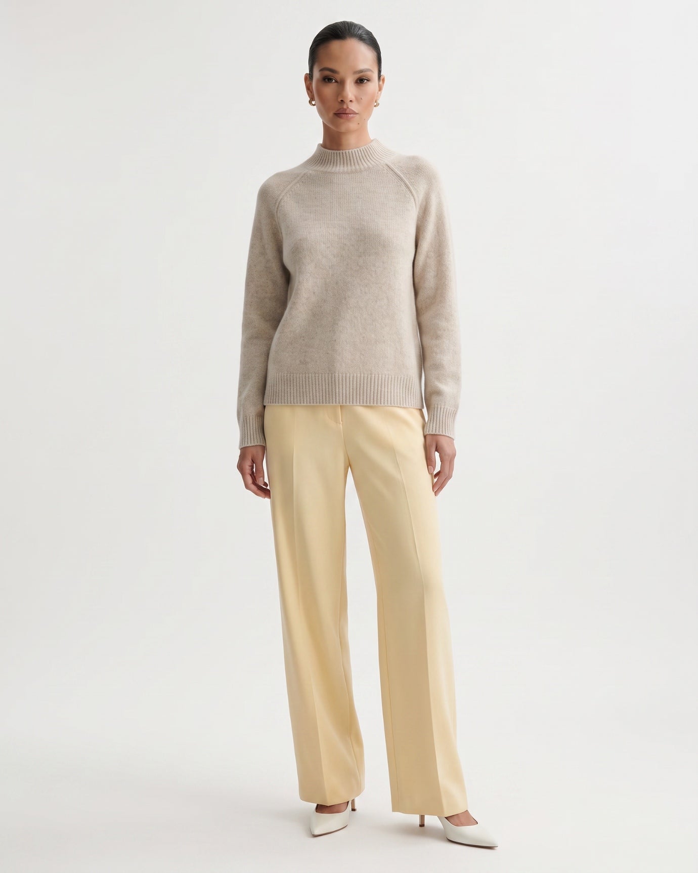 Lia Cashmere & Mulberry Silk Sweater