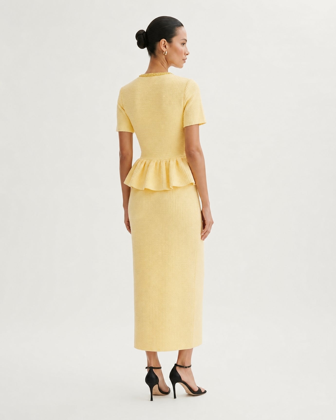 Embellished Short Sleeve Dress