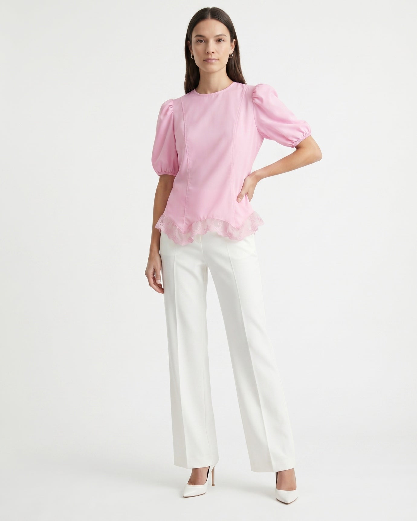 Mia Lace Top Shirt