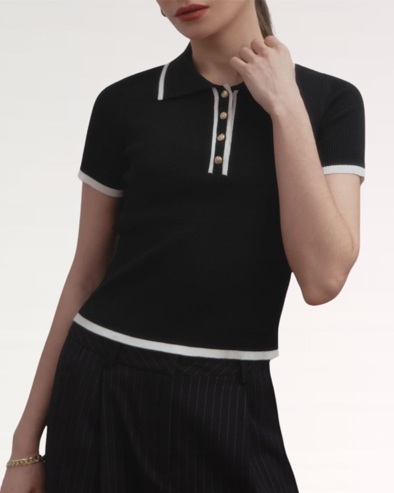 Old Money Woman Paris Polo
