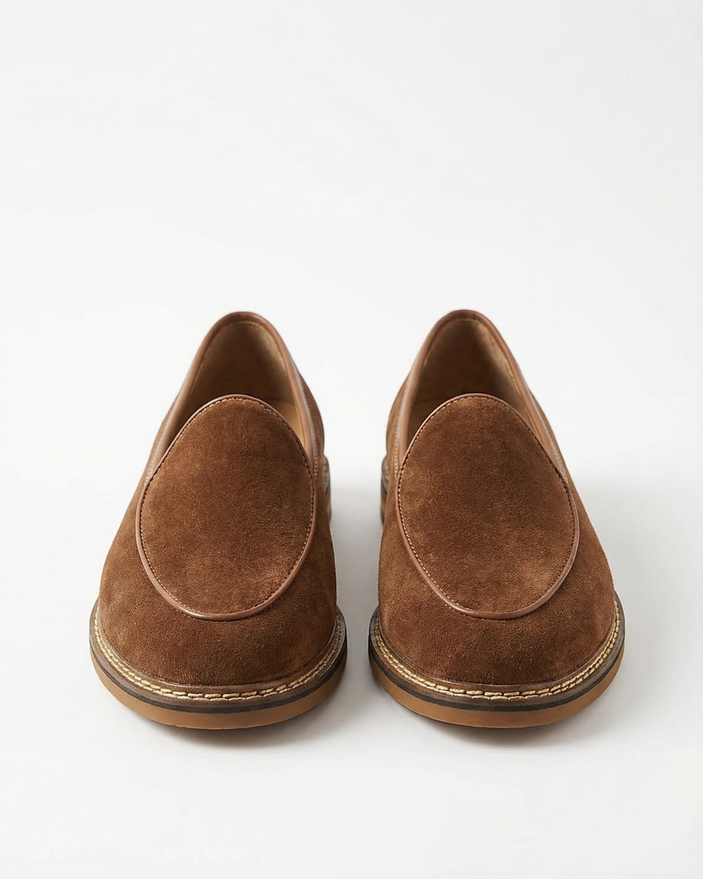 Milano Brown Loafers Genuine Leather Classic