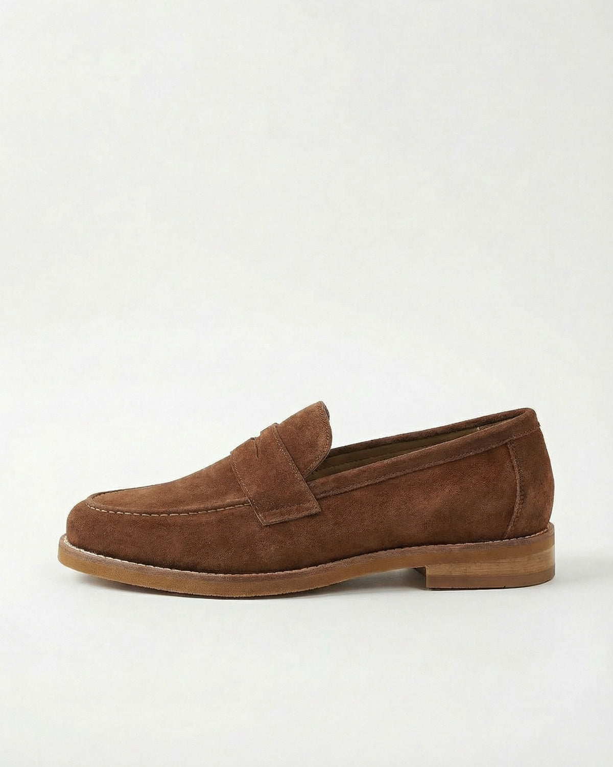 Brown Suede Slip-On Loafers for Men Made In Paris Amazon.com | FERUCCI Men Dark Brown Suede Slippers Loafers  main image 2