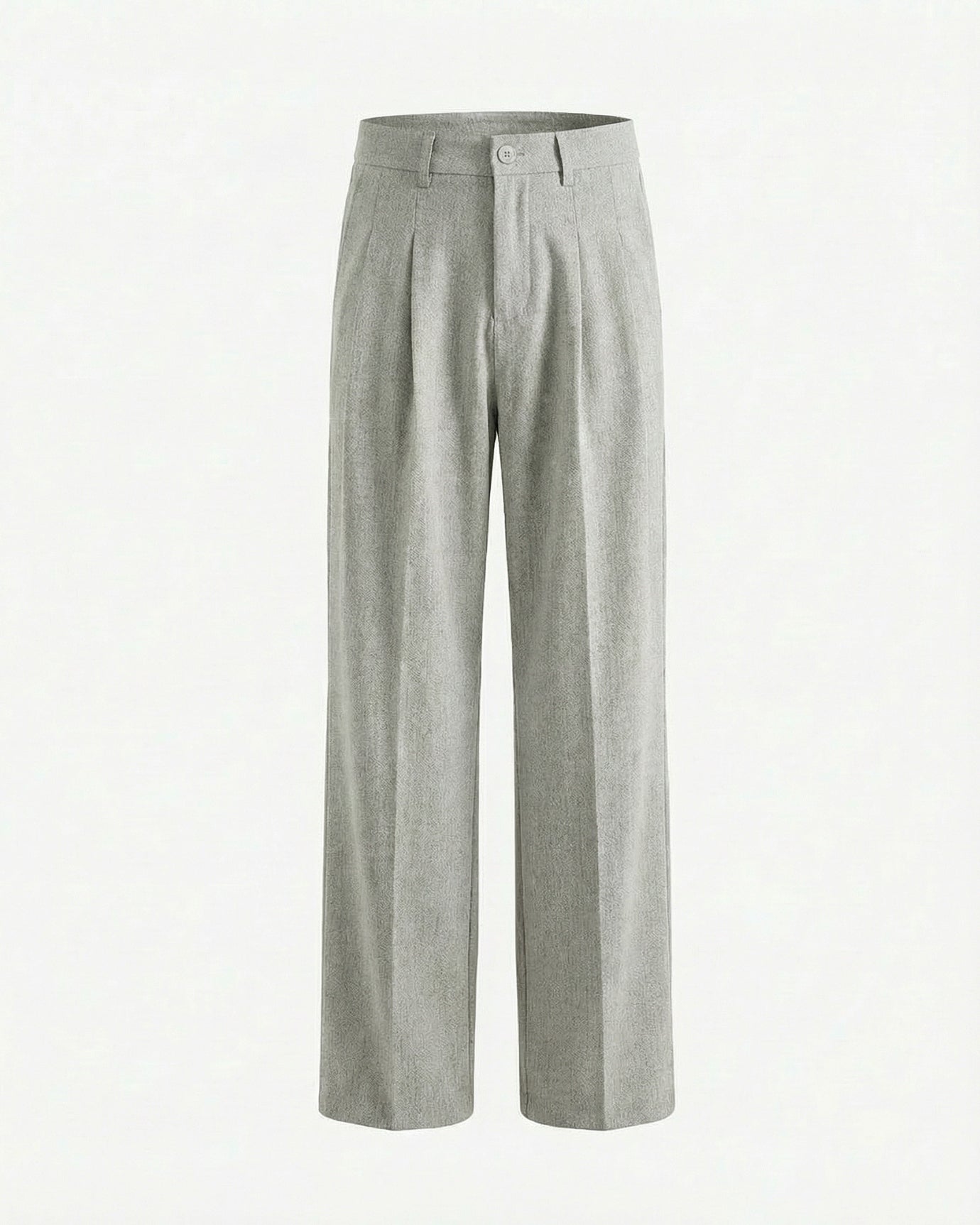 High-End Woolen Trousers Loose Straight-Leg Pants