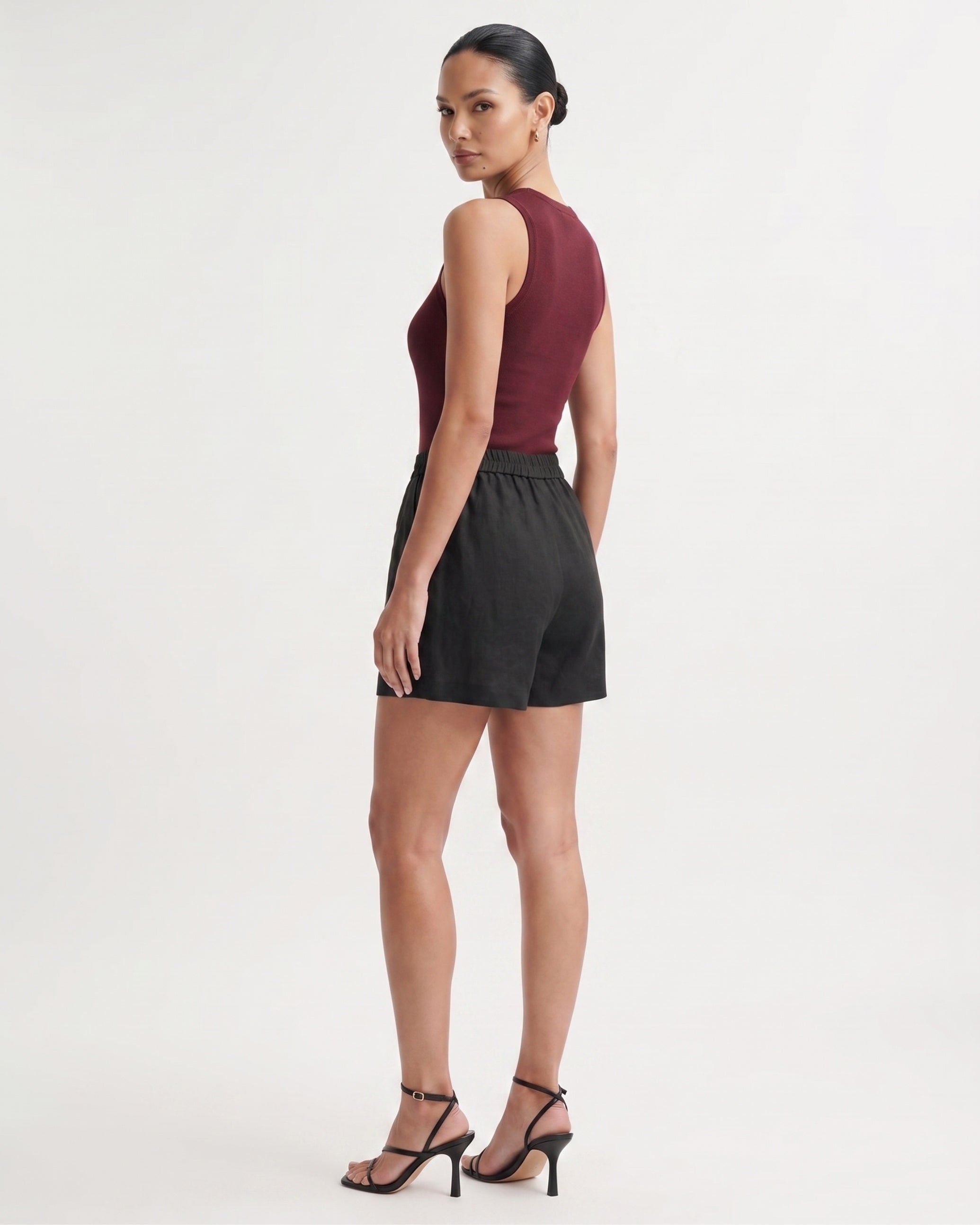 Kiara Cool Soft Linen Shorts