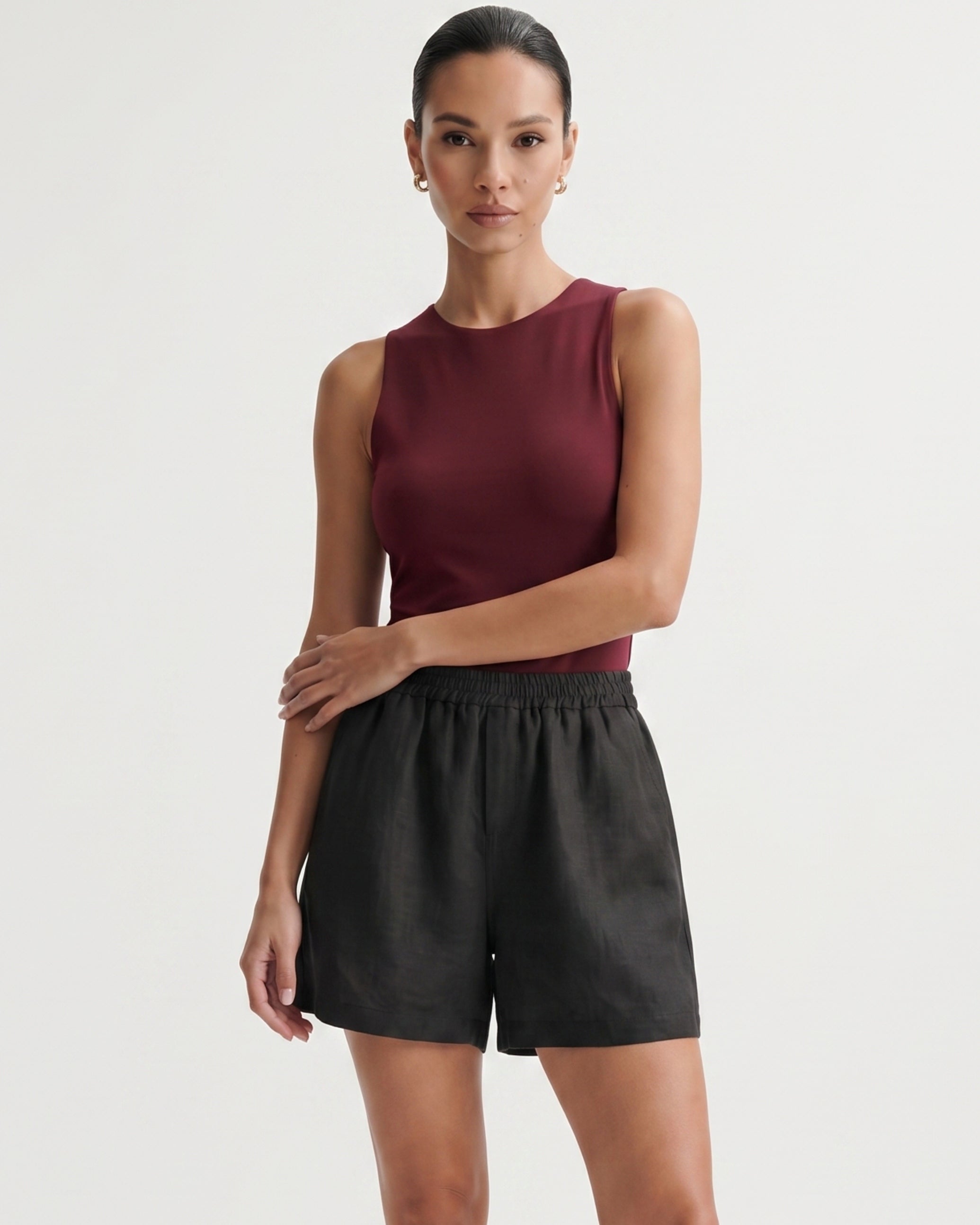 Kiara Cool Soft Linen Shorts