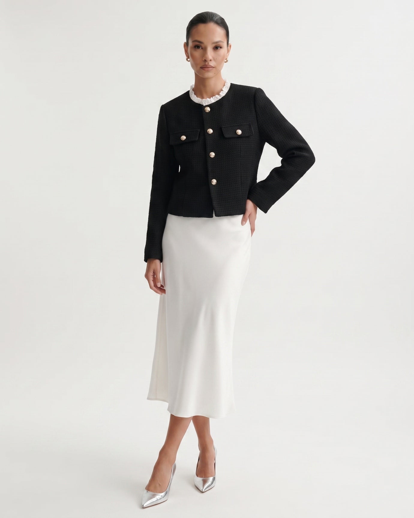 Kiara Black Cardigan