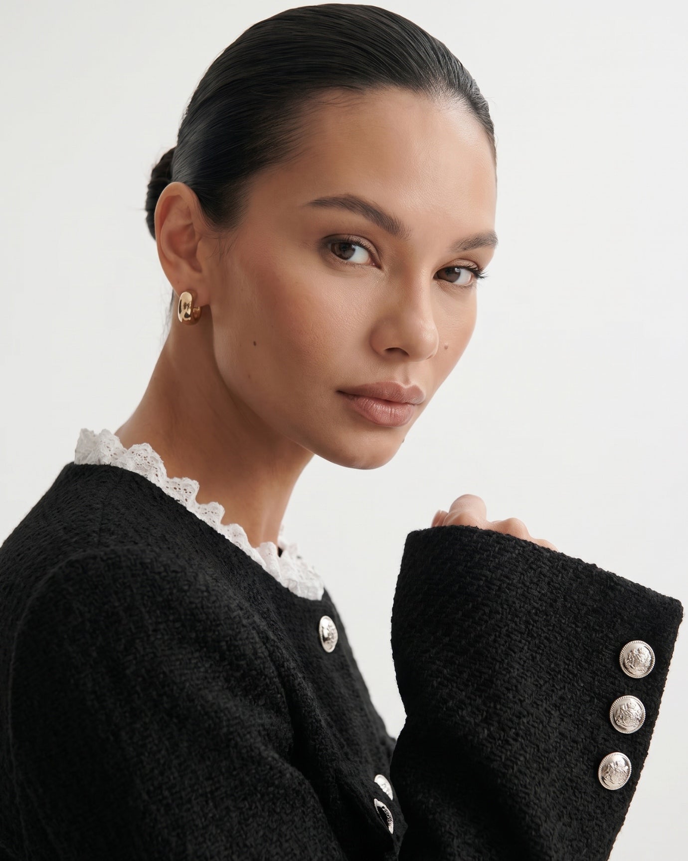 Kiara Black Cardigan