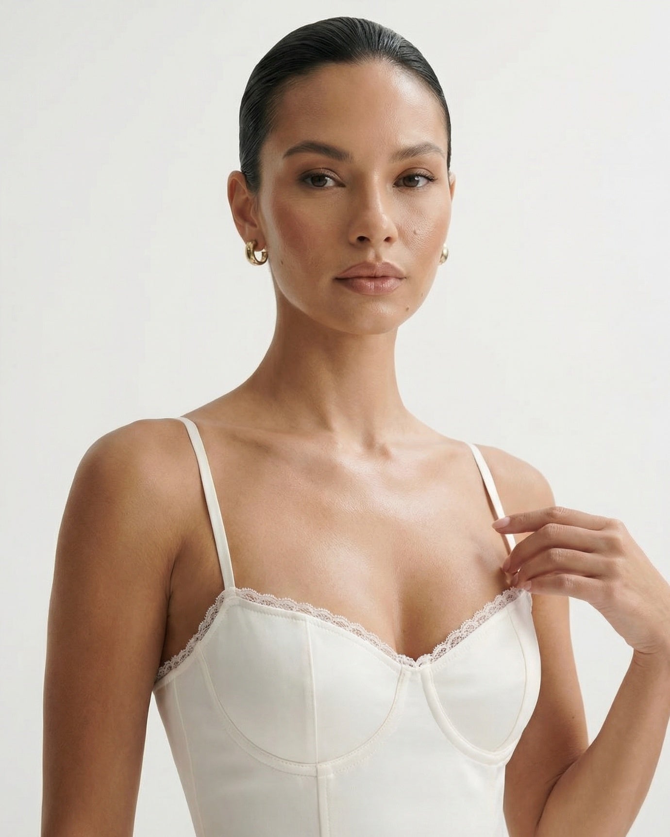 Giulia Midi White Dress