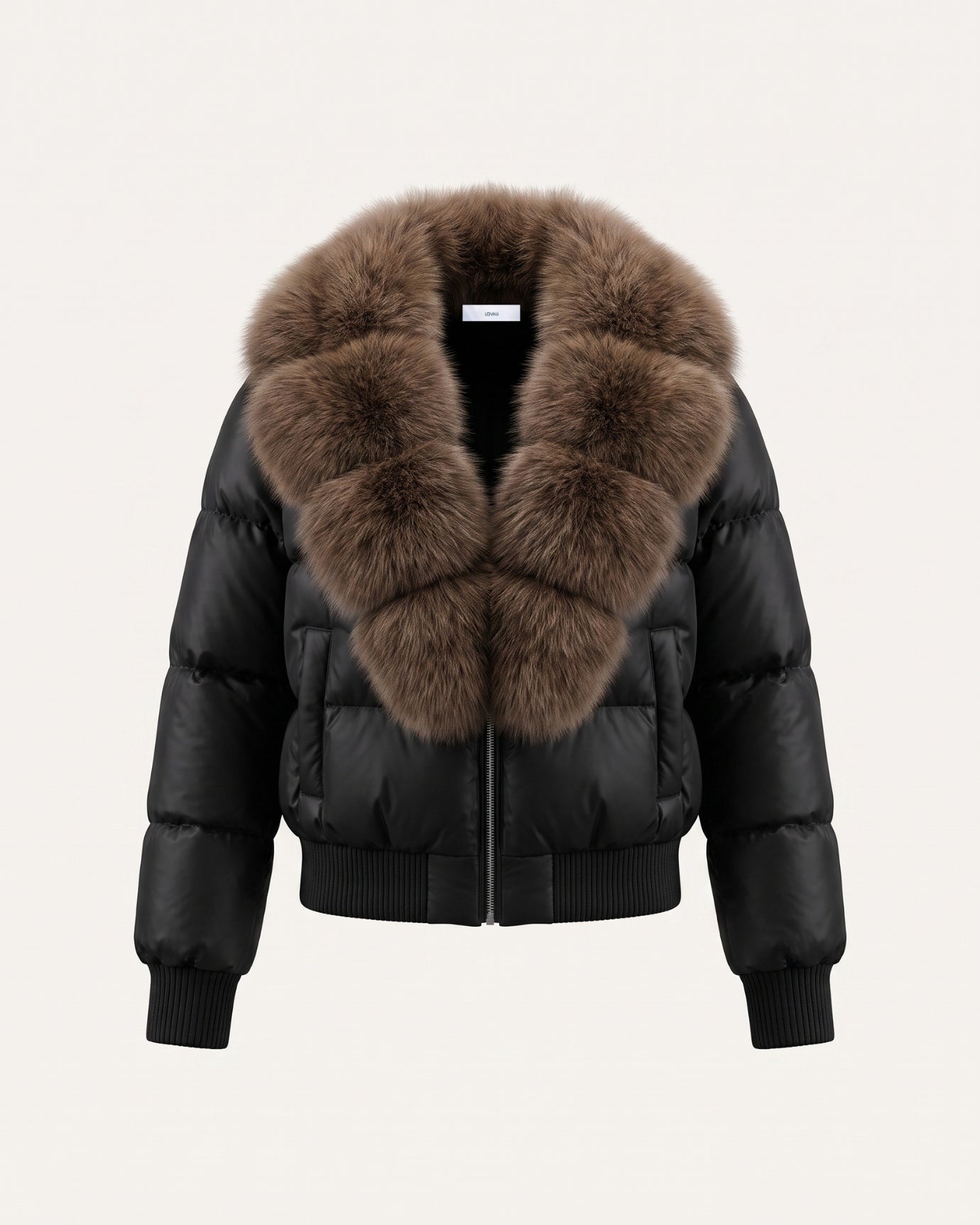 Fur Collar Down Jacket Thickened and Warm