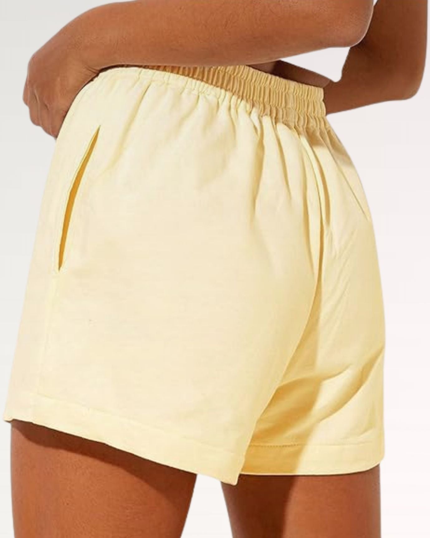 versatile linen shorts with skirt front for effortless chic style
