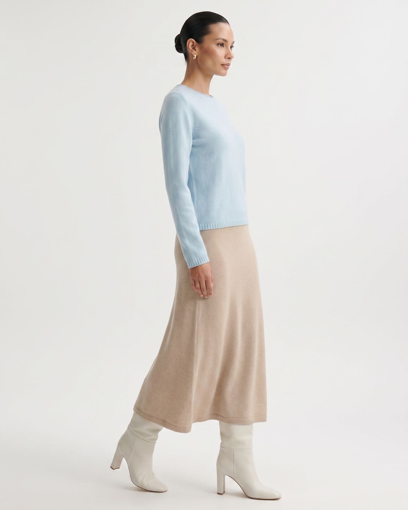 Olivia Short Sleeve Cashmere Polo