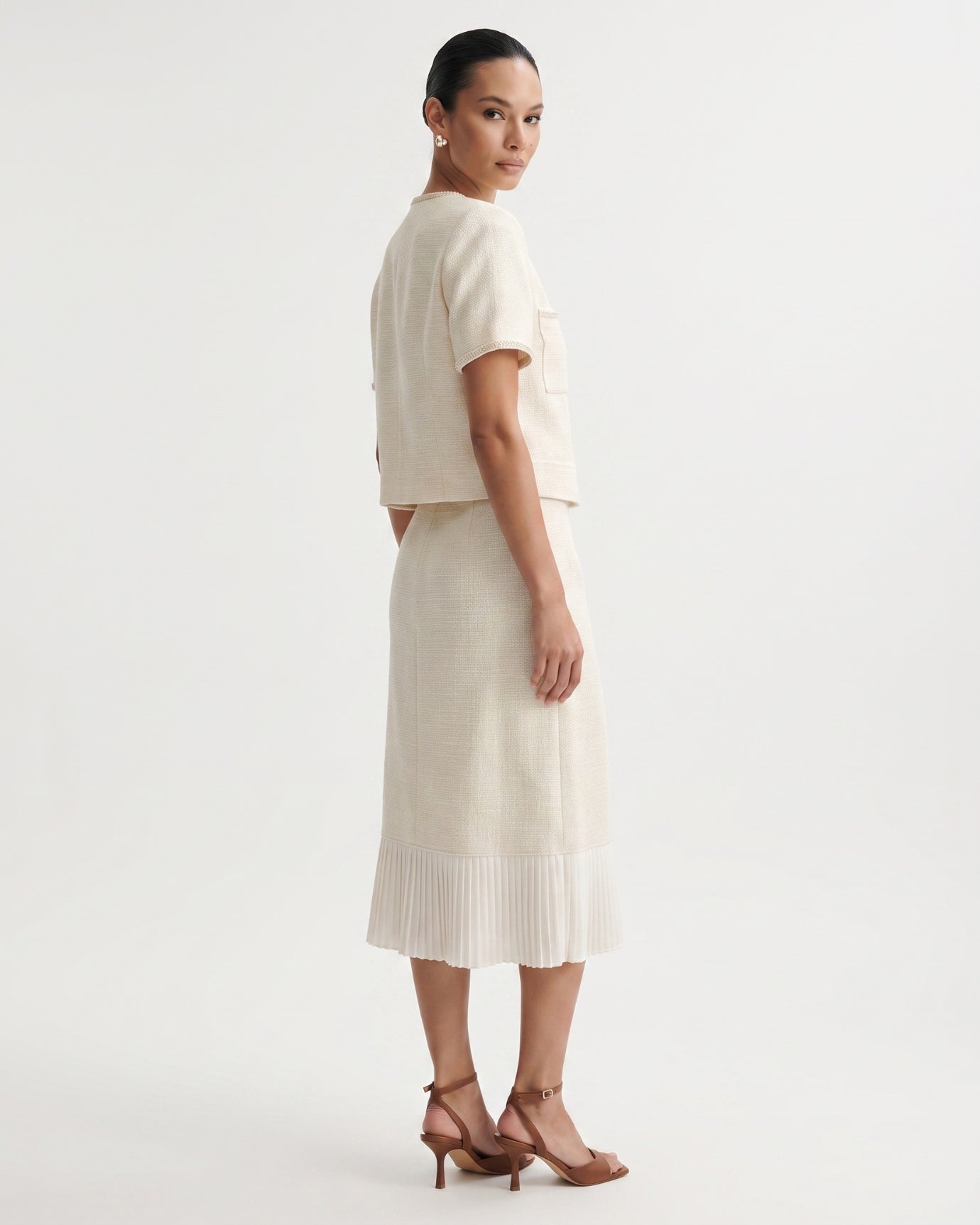 Lauren High End Apricot Suit Set