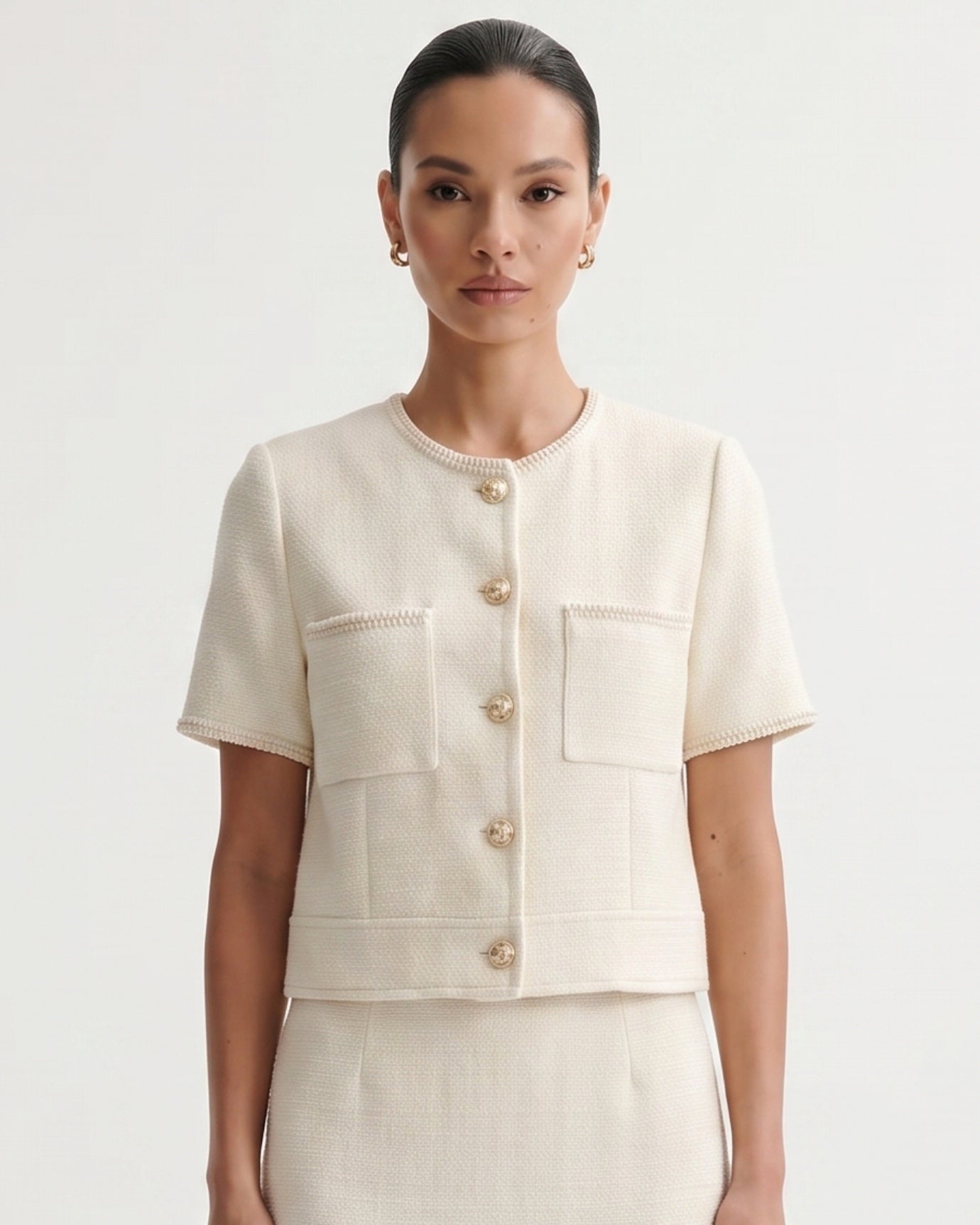 Lauren High End Apricot Suit Set