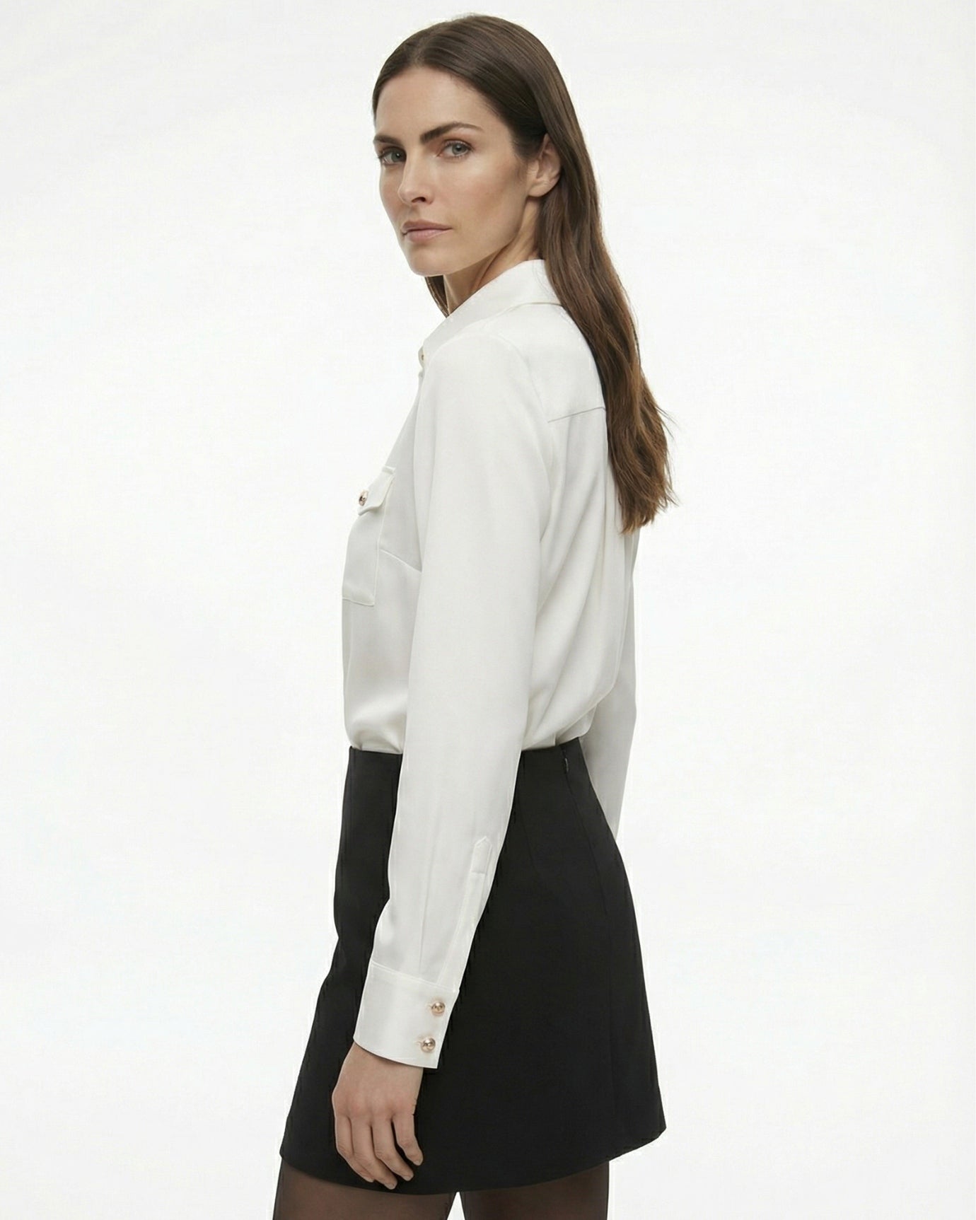 Kardi Premium Karohemd Damen Satin