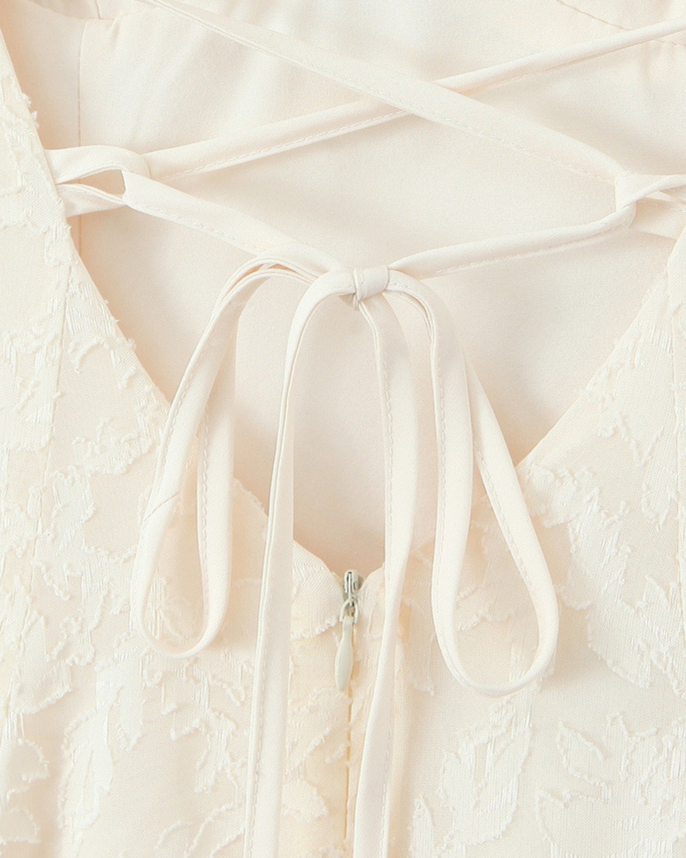 White French Romantic Dress