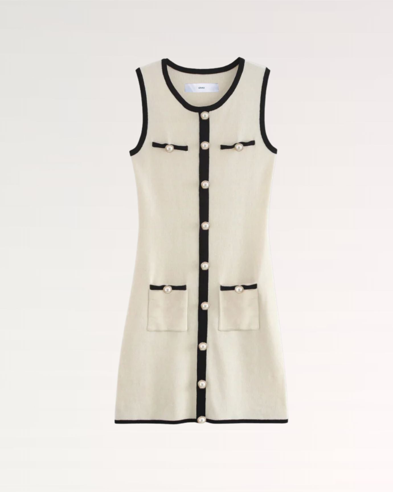 Bella Mini Dress White by Lovau