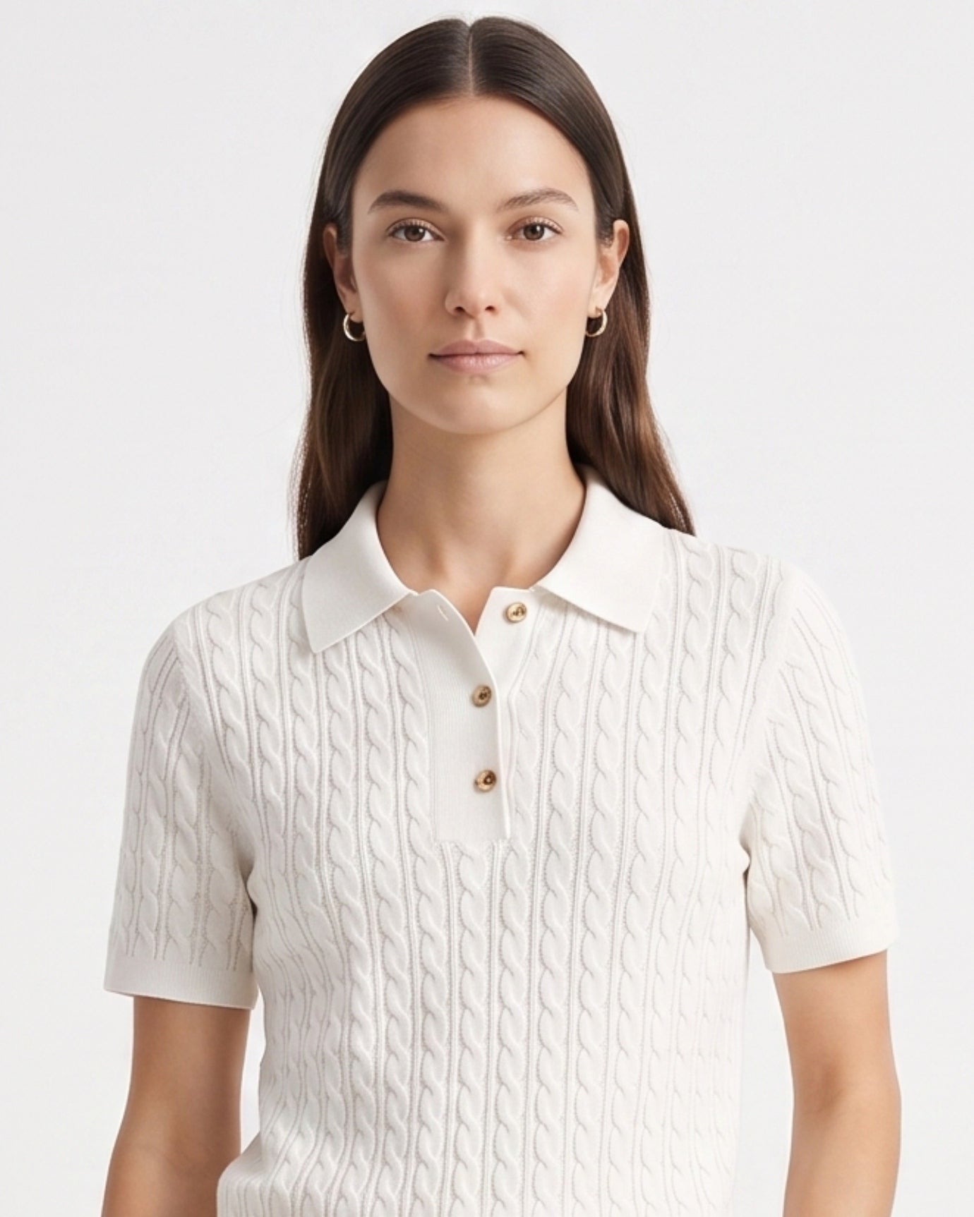 Diana Slim-Fit Knit Polo