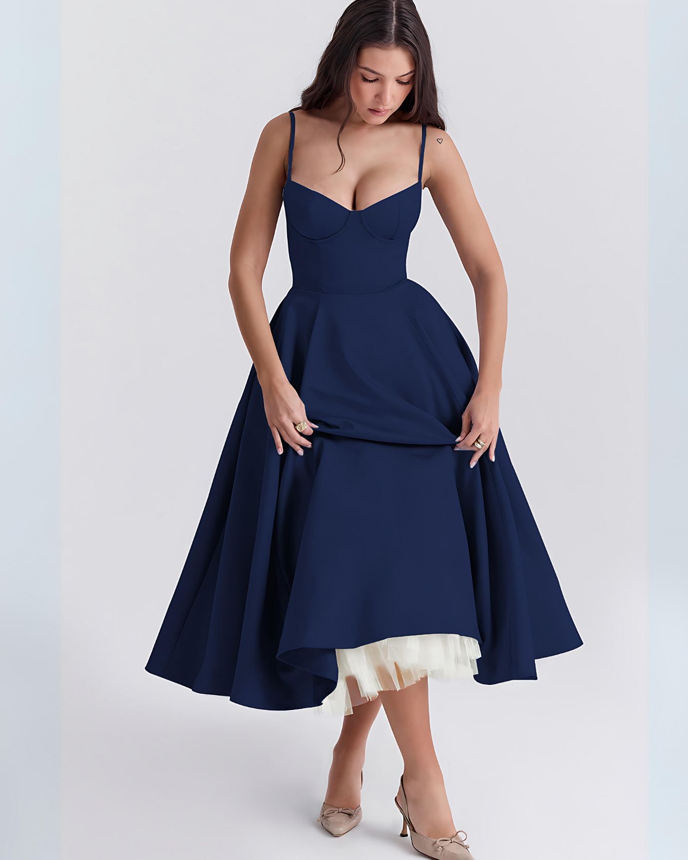 Giulia Mesh Dress