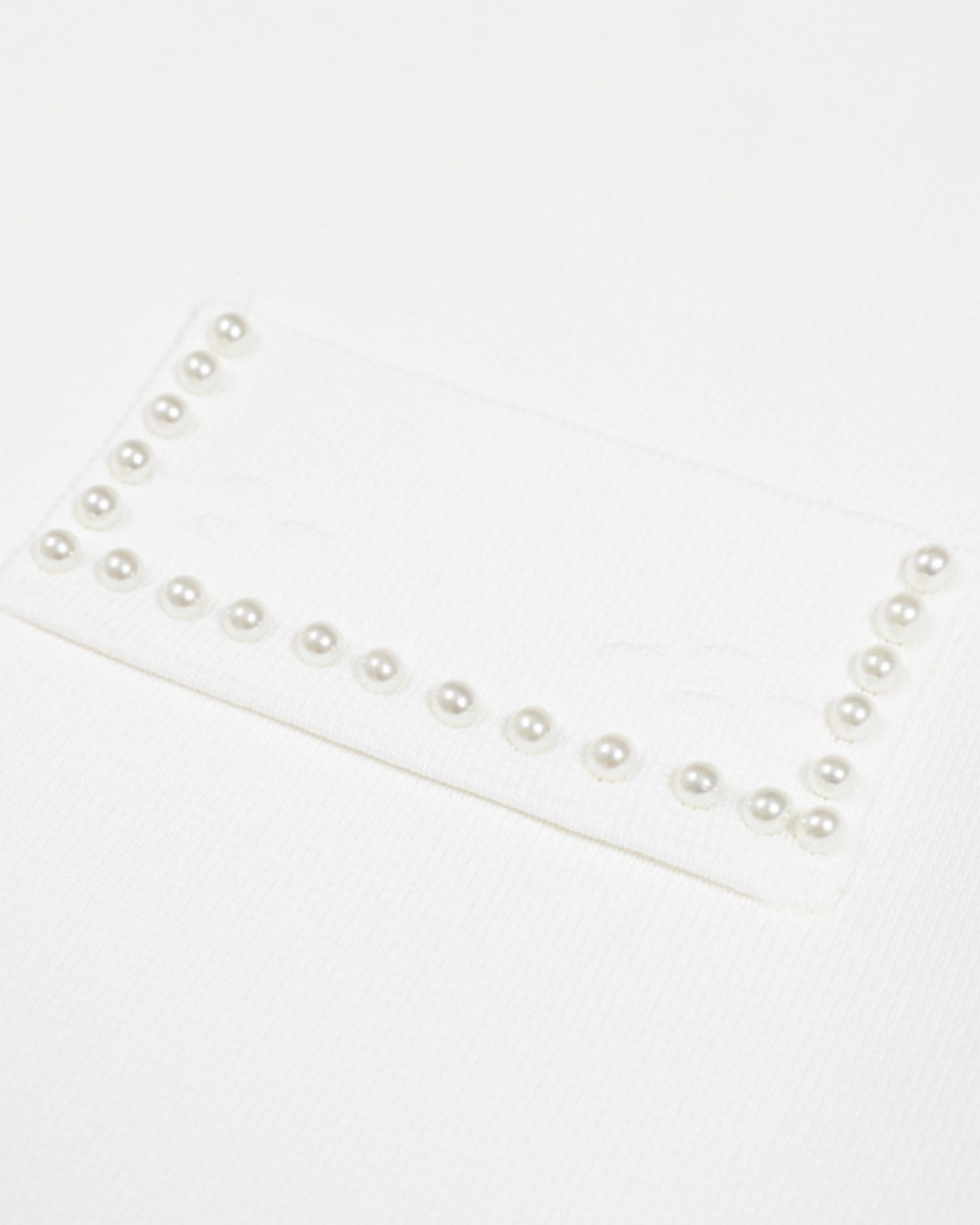 Hamptons Neck Beaded Slim Fit Knitted Dress